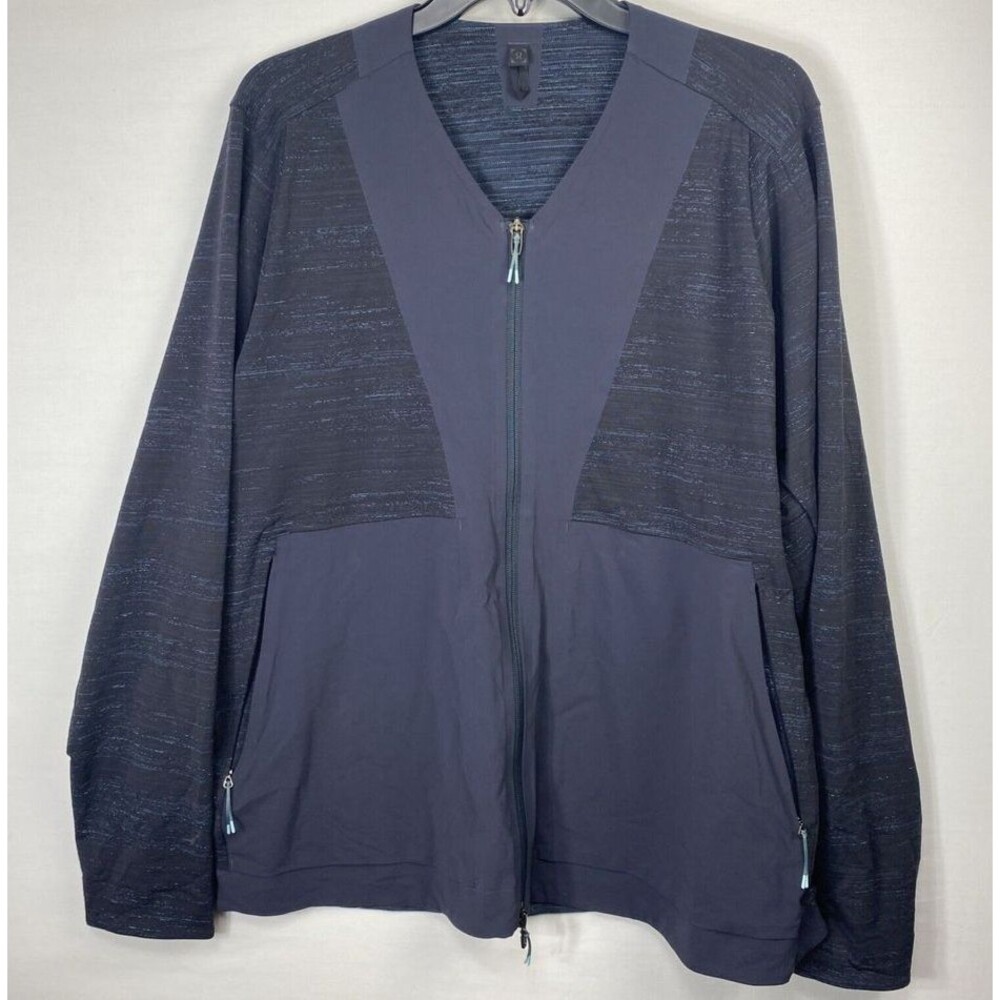 Lululemon Mens Size XL Lab Varsa Jacket Full Zip Jacket True Navy